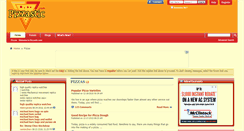 Desktop Screenshot of pizzastic.com